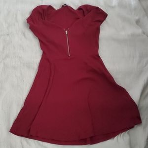 Express Maroon Dress